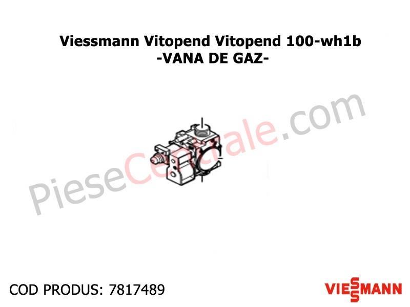 Poza Vana gaz centrala termica Viessmann Vitopend 100 WH1B, WH0, 111-W WHSB turbo
