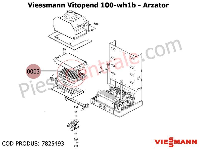 Poza Arzator centrala termica Viessmann Vitopend 100
