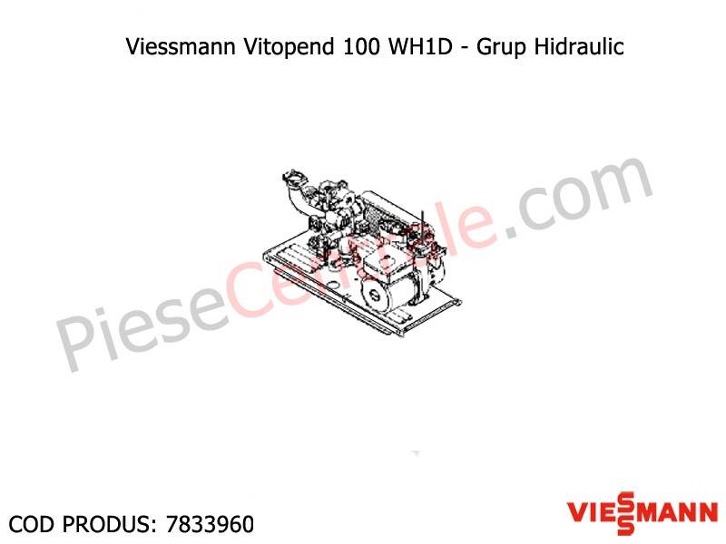 Poza Grup hidraulic centrale termice Viessmann Vitopend 100 WH1D 24 kw