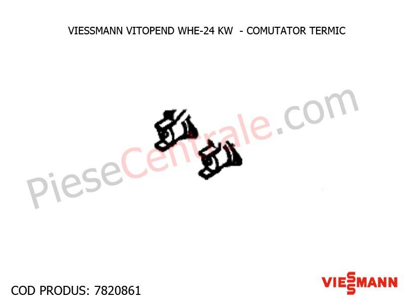 Poza Comutator termic confort centrala termica Viessmann Vitopend WHE