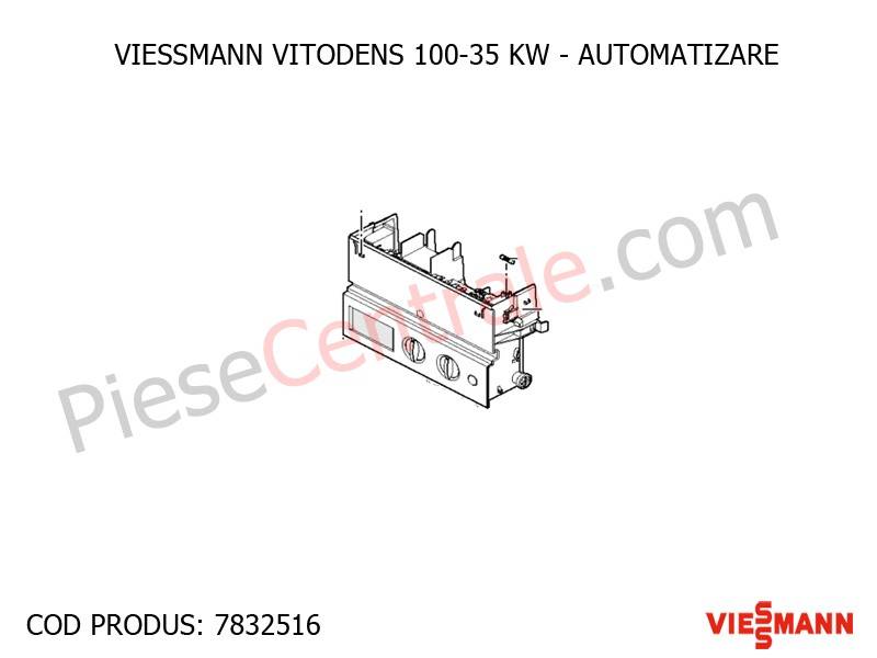 Poza Automatizare ( placa electronica ) centrala termica Viessmann Vitodens 100 35 WB1B
