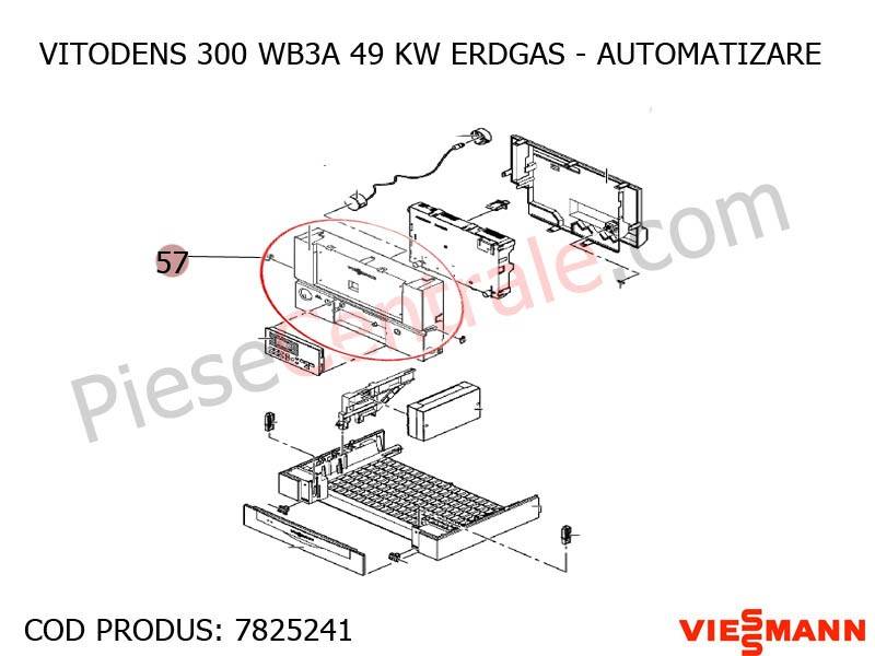 Poza Automatizare ( placa electronica ) centrala termica Viessmann Vitodens 300