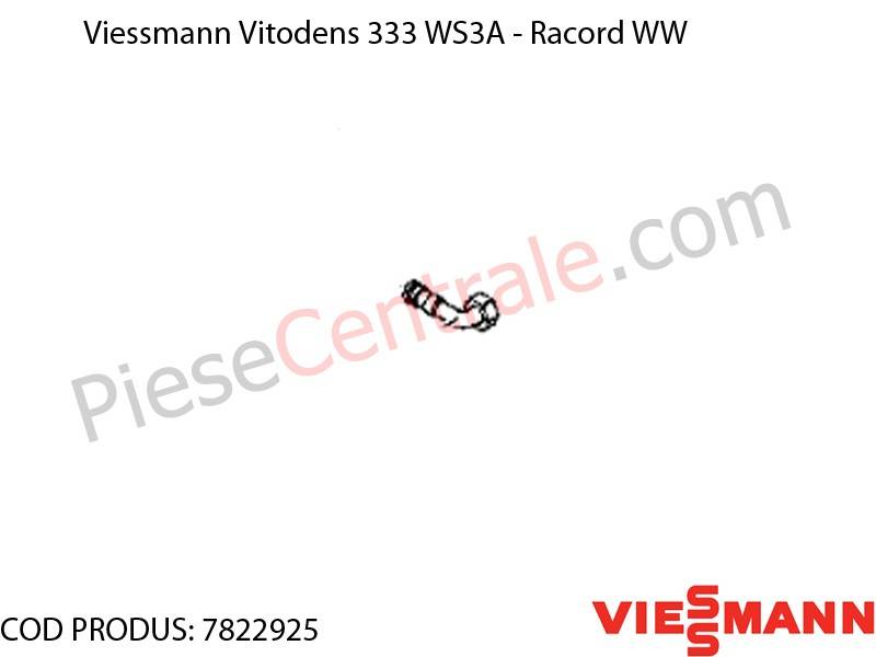 Poza Racord WW centrala termica Viessmann Vitodens 333 WS3A