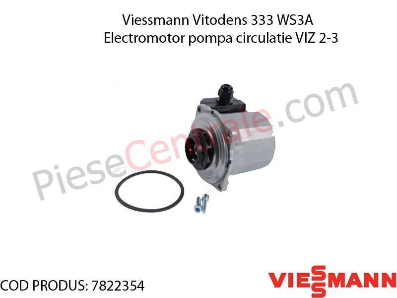 Poza Electromotor pompa circulatie VIZ 2-3 centrala termica Viessmann Vitodens 333 WS3A