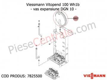 Poza  Vas expansiune DGN 10 centrale Viessmann Vitopend 100 WH1B 30 kw