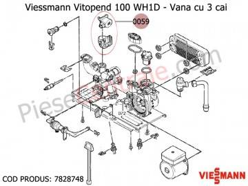 Poza Vana cu 3 cai centrale termice Viessmann Vitopend 100 WH1D, Vitodens 100 WB1B