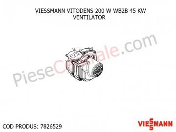Poza Ventilator centrala termica VITODENS 200 W-WB2B 45 KW