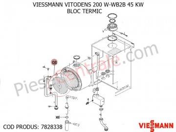 Poza Bloc Termic centrala termica Viessmann VITODENS 200 W-WB2B 45 KW