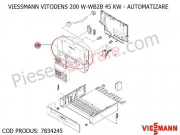 Poza Automatizare centrala termica Viessmann VITODENS 200 W-WB2B 45 KW