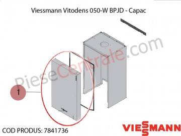 Poza Capac centrala termica Viessmann Vitodens 050-W BPJD