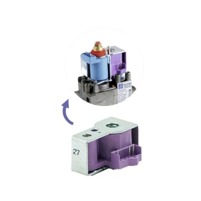 Poza Bobina vana de gaz violet 24VDC pentru vanele de gaz SIGMA SIT 848, SIT 898, SIT 845, SIT 843, 840 SIGMA. Poza 9016